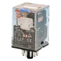 mks3pi-5-24vdc Omron Plug In Power Relay, 24V dc Coil, 10A Switching Current, 3PDT