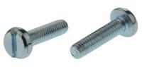 560-776 RS PRO Slot M3 Pan Steel Machine Screws DIN 85 x 12.0mm
