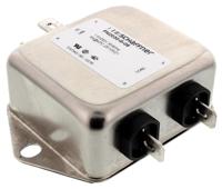 fn2030-6-06 Schaffner, FN2030 6A 250 V ac/dc 400Hz, Chassis Mount EMI Filter, Fast-On, Single Phase