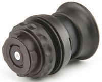 05-0003-001800 Bartec ComEx Series Black Push Button Head, 22mm Cutout, IP66, IP67, ATEX