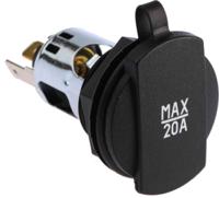 450-571 RS PRO Panel Mount, 15A Cigarette Lighter Socket