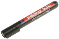 330-001 Edding Extra Fine, Fine, Medium Tip Black Marker Pen
