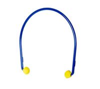7000103729 3M E-A-RCaps Series Blue, Yellow Disposable Band Ear Plugs, 24dB Rated, 10 Pairs