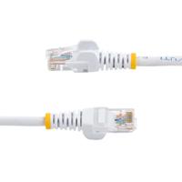 45pat5mwh StarTech.com, 5m Cat5e, White RJ45 to Male RJ45 Male, U/UTP Unshielded, Terminated PVC Sheath
