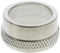 7tca296020r0129-sp2020c Adaptaflex Smooth Entry Bush, Conduit Fitting, 20mm Nominal Size, Brass, Silver IP54 rating