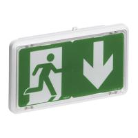 0-626-25 Legrand LED Emergency Lighting, Bulkhead, 0.5 W