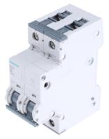 5sy4202-8 Sentron 5SY4 MCB Mini Circuit Breaker 2P, 2 A, 10 kA, Curve D