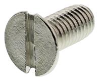 482-9366 RS PRO Slot M5 Countersunk Brass Machine Screws DIN 963 x 12.0mm