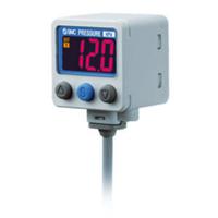 ise40a-01-t-x501 SMC PNP Open Collector 2 Outputs + Analogue Voltage Pressure Switch, R 1/8 -0.1MPa to 10bar