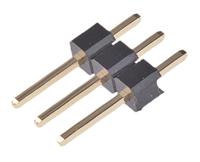61300311121 Wurth Elektronik WR-PHD Series Straight Through Hole Pin Header, 3 Contact(s), 2.54mm Pitch, 1 Row(s), Unshrouded