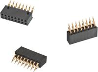 610124249221 Wurth Elektronik WR-PHD Series Angled PCB Socket, 24-Contact, 2-Row, 2.54mm Pitch