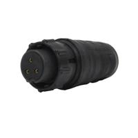 en3c3fx Switchcraft Circular Connector, 3 Contacts, Cable, Standard Connector, Socket, Female, IP68, IP69K, EN3 Series