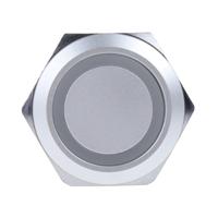 82-65511134 EAO 82 Series Illuminated Push Button Switch, Momentary, Panel Mount, 22.3mm Cutout, SPDT, Green LED, 240V, IP65, IP67