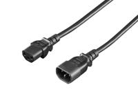 7200215 Rittal IEC C14 IEC C13 Power Cord, 1.8m