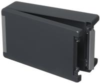 00116334 Bopla Bocube Alu Series Graphite Grey Aluminium Enclosure, IP66, IP68, IP69, IK07, IK08, Graphite Grey Lid, 299 x 173 x