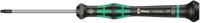 05118046001 Wera Tamperproof Torx Precision Screwdriver, T8 Tip, 60 mm Blade, 157 mm Overall
