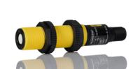 s18ubaq Banner Ultrasonic Threaded Barrel Proximity Sensor, M18, 300 mm Detection, PNP/NPN NO/NC, 10 → 30 V dc
