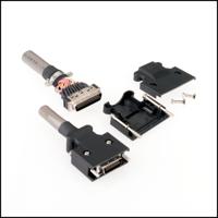 7100206783 3M 101 26 Way Wire Mount D-sub Connector Plug, 1.27 mm, 2.54 mm Pitch