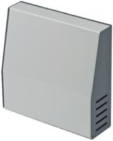 500-0930 Hammond 500 Series Grey Aluminium, Steel Desktop Enclosure, Sloped Front, 180 x 180 x 58mm