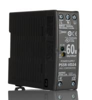 ps5r-vd24 Idec PS5R Switched Mode DIN Rail Power Supply, 85 → 264 V ac / 100 → 370V dc ac, dc Input, 24V dc dc