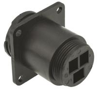 206425-1 TE Connectivity Circular Connector, 3 Contacts, Panel, Standard Connector, Socket, Female, CPC Series