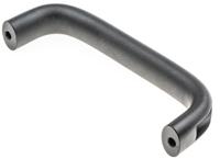237-306 RS PRO Black Aluminium Handle 57 mm Height, 26mm Width, 178mm Length