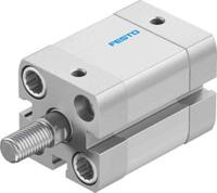 adn-20-15-a-pps-a Festo Pneumatic Compact Cylinder - 577167 20 mm Bore, 15 mm ADN Series, Double Acting Acting