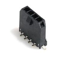 436500425 Molex Male PCB Header, 3mm Pitch, 4 Way, 1 Row