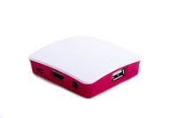 pi3a-case Raspberry Pi Plastic  Case for use with Raspberry Pi 3A+ in Red, White
