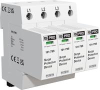 101-795 RS PRO Three Phase Industrial Surge Protector, 50kA, 1.35kV, DIN Rail Mount