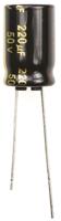 eeufm1h221 Panasonic 220μF Aluminium Electrolytic Aluminium Electrolytic Capacitor 50V dc, Radial, Through Hole - EEUFM1H221