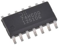 74hc00s14-13 DiodesZetex 74HC00S14-13, Quad 2-Input NAND Schmitt Trigger Logic Gate, 14-Pin SOIC