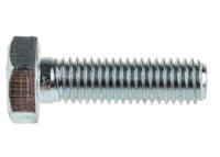 264-6394 RS PRO Bright Zinc Plated Steel, Hex Bolt, M10 x 35mm