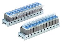 vv100-s41-12-m5 SMC V100 series 12 station Metric M5 x 0.8 Manifold