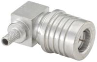 28s207-302n5 Rosenberger, Plug Cable Mount QMA Connector, 50Ω, Crimp, Solder Termination, Right Angle Body