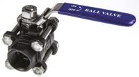 764-4238 RS PRO Stainless Steel Full Bore, 2 Way, Ball Valve, Threaded, BSPP 3/4in