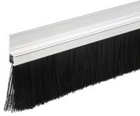 326-9937 RS PRO Black Aluminium, Nylon Brush Strip, 60mm