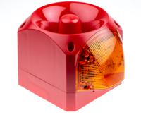 pnc-0002 Klaxon Nexus Series Amber Sounder Beacon, 10 → 60 V dc, Wall Mount, 105dB at 1 Metre