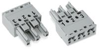 770-243 WAGO 770 Series Socket, 3-Pole, Female, Cable Mount, 25A, IP20
