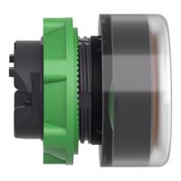 zb5aw553 Schneider Electric Harmony XB5 Series Orange Illuminated Spring Return Push Button Head, 22mm Cutout, IP66, IP67