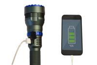 nsexplorer1150-zm Nightsearcher Flashlight Torch Black - Rechargeable 1150, 192.6 mm