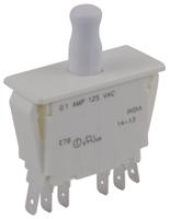 e78-30a ZF Door Micro Switch, Button, DPDT 100 mA @ 125 V ac, -40 → +85°C