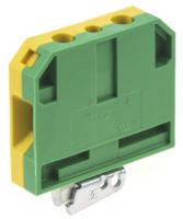 0374660000 Weidmuller 2-Way EK 16 Earth Terminal Block, 10 → 6 AWG Wire, Screw Down, Nylon Housing, ATEX