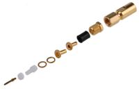 r112005000 Radiall, Plug Cable Mount SMC Connector, 50Ω, Straight Body