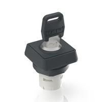1300760010000 RAFI IP65 Key Switch 3-Way Flat-Key