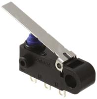 d2hw-c221h Omron Long Hinge Lever Micro Switch, Solder Terminal, 2 A @ 12 V dc, SPDT, IP67