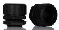 7tca296060r0135-xf32m32d Adaptaflex Straight, Conduit Fitting, 32mm Nominal Size, M32, Nylon 66, Black IP65 rating