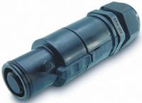 snlm-p-c35-25s-bk ITT Cannon, Veam Snaplock IP65 Black Cable Mount 1P Industrial Power Plug, Rated At 250A, 1.0 kV