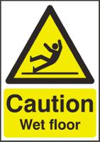 763-1759 RS PRO General Hazard Hazard Warning Sign (English)