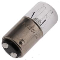 339-3434 RS PRO BA15d Indicator Light, Clear, 130 V, 2000h